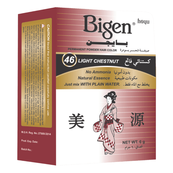 Luna Bigen Hair Dye NO.46 - 6 gm