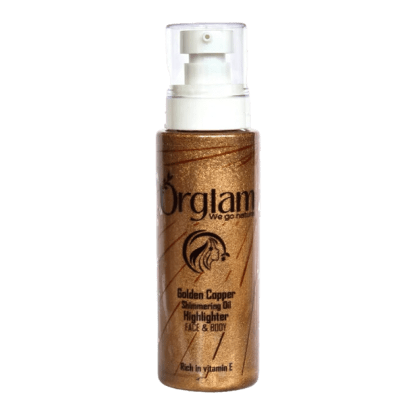 Orglam Golden Copper Body Highlighter - 100ml