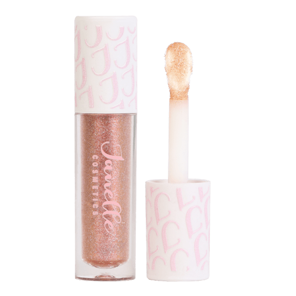 Janelle Lip gloss (brush tube) - Glitter - 6 ml