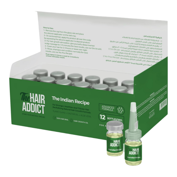 The Hair Addict The Indian Recipe - 12 Vials
