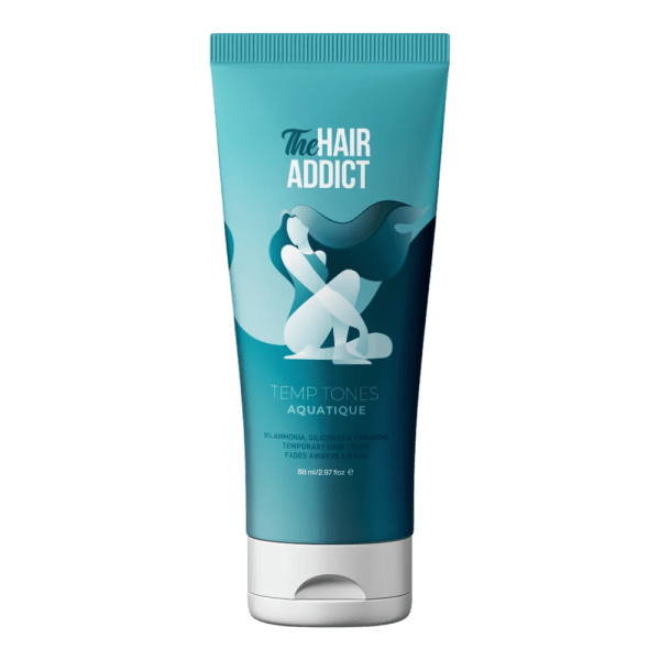 The Hair Addict Temp Tones - Aquatique 88 Temporary Hair Colorant - 88 ml