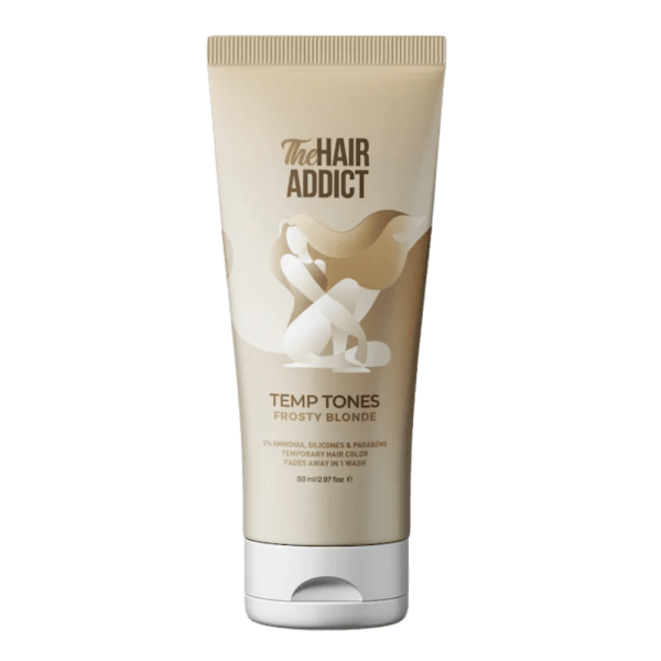 The Hair Addict Temp Tones - Frosty Blonde Temporary Hair Colorant - 88 ml