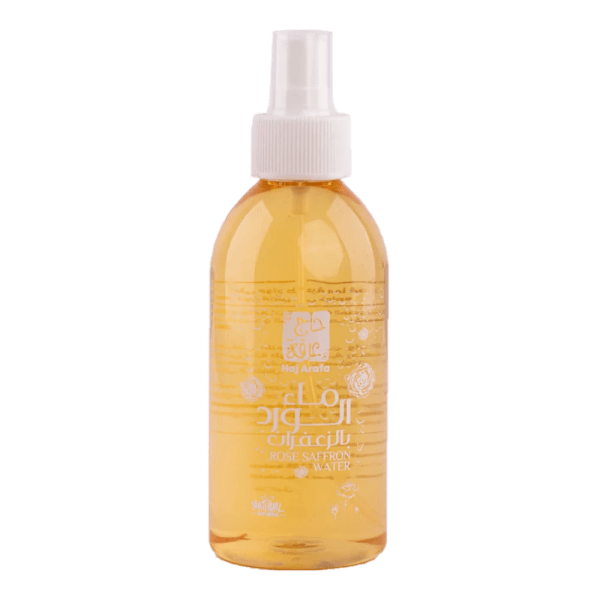 Haj Arafa Rose Water with Saffron - 265 ml