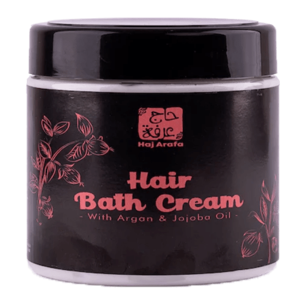 Haj Arafa Bath Cream for Treating Frizzy and Split Hair - 430 gm