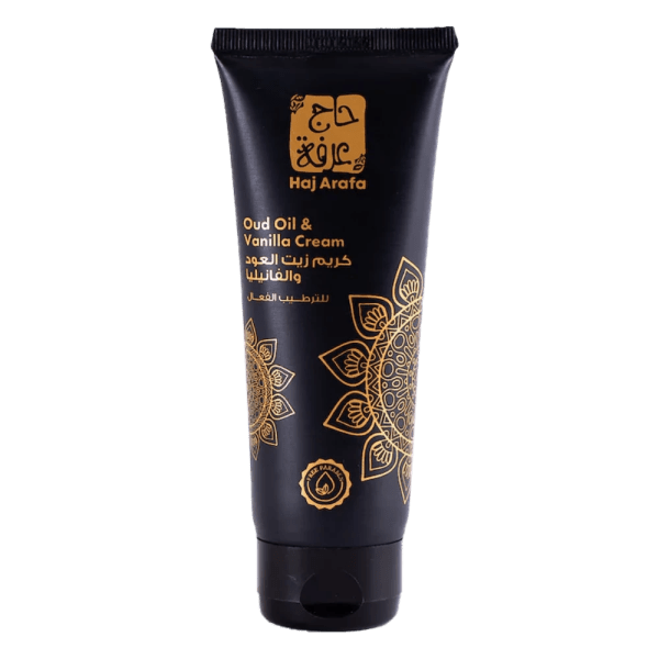 Haj Arafa Vanilla and Oud Oil Cream - 30 ml