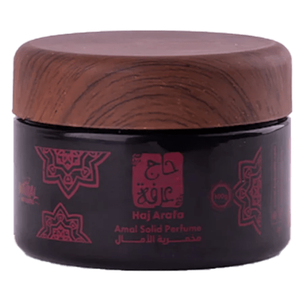 Haj Arafa Amal Solid Perfume - 100 gm