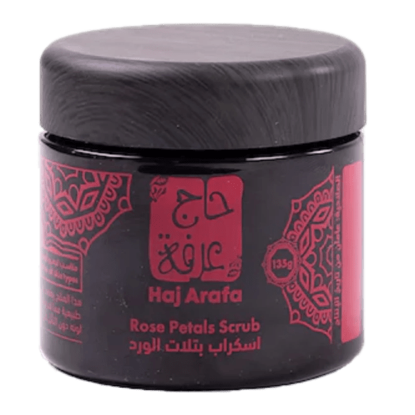 Haj Arafa Rose Petals Scrub - 135 gm