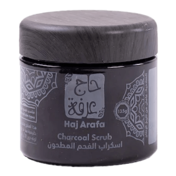 Haj Arafa Charcoal Scrub - 135 gm