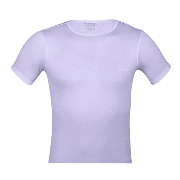 Cottonil Men’s Short Sleeve O-Neck T-Shirt - White