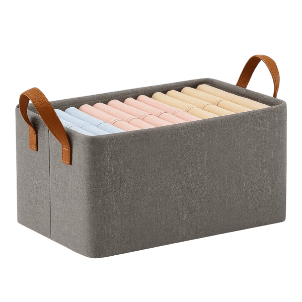 Rghd Foldable Clothes Organizer with Reinforced Cardboard