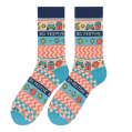 In Your Shoe Blue Festive Neck Socks