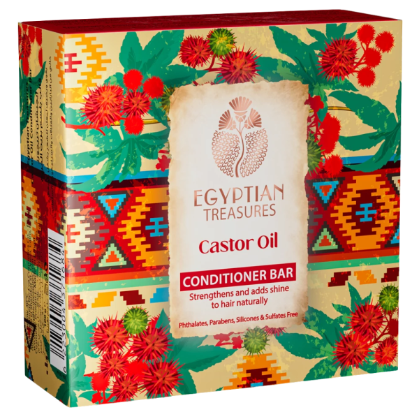 Egyptian Treasures Castor Oil Conditioner Bar - 100 gm