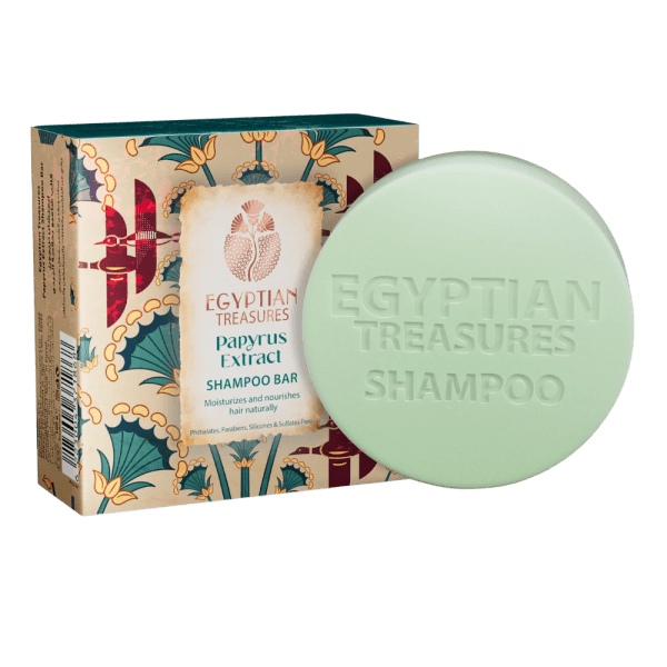 Egyptian Treasures Papyrus Extract Shampoo Bar - 100 gm