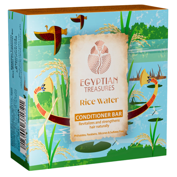 Egyptian Treasures Rice Water Conditioner Bar - 100 gm