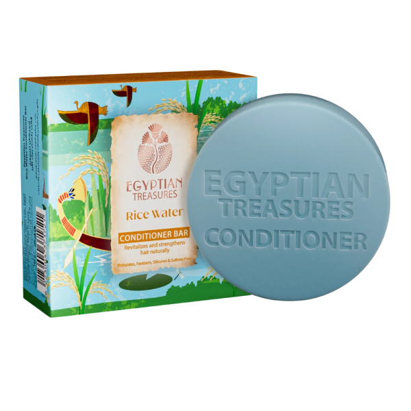 Egyptian Treasures Rice Water Conditioner Bar - 100 gm