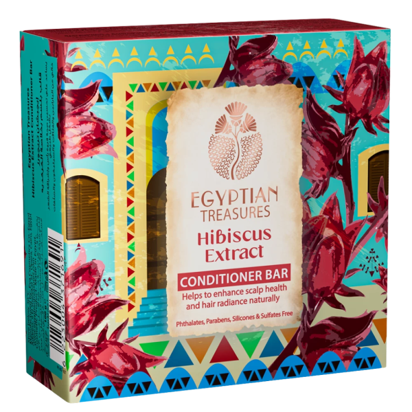 Egyptian Treasures Hibiscus Extract Conditioner Bar - 100 gm