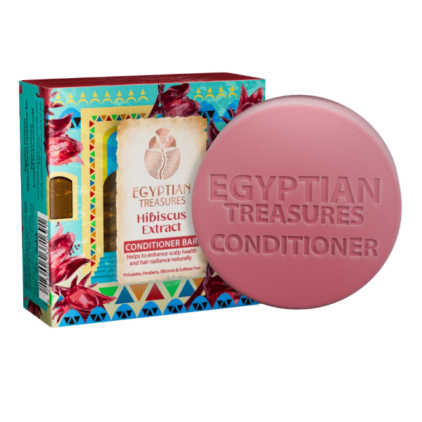 Egyptian Treasures Hibiscus Extract Conditioner Bar - 100 gm