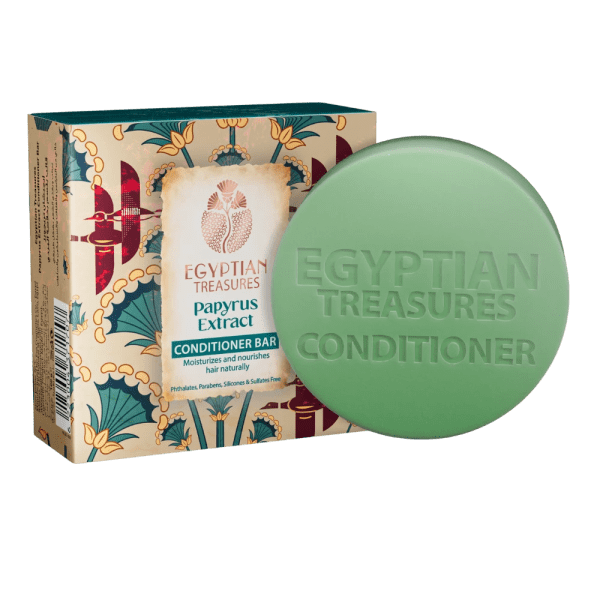 Egyptian Treasures Papyrus Extract Conditioner Bar - 100 gm