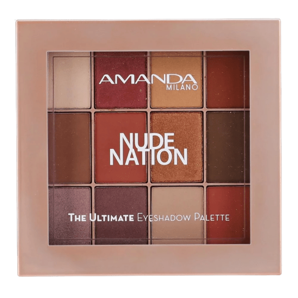 Amanda Milano Nude Nation Eye Shadow Palette - 40 gm