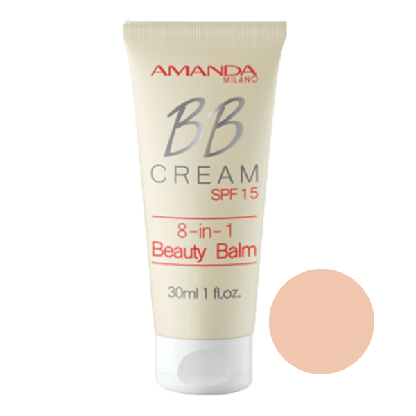 Amanda Milano 8-In-1 Beauty Balm SPF 15 BB Cream No. 4 - 30 ml