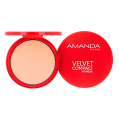 Amanda Milano Velvet Compact Powder - 18 - 12.5 gm