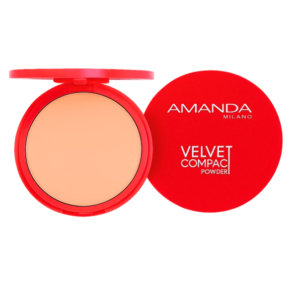 Amanda Milano Velvet Compact Powder - 17 - 12.5 gm