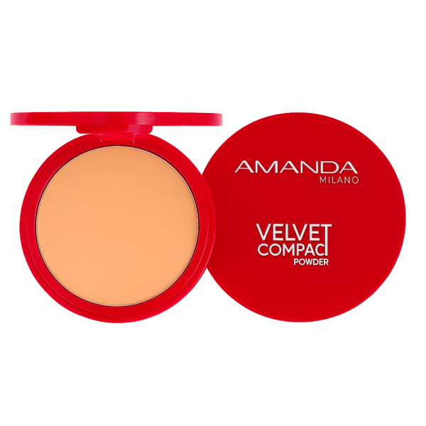 Amanda Milano Velvet Compact Powder - 03 - 12.5 gm