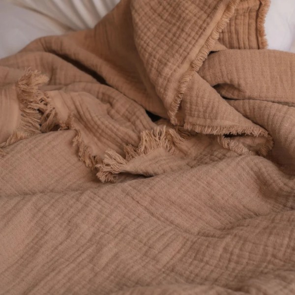 weavia Bubbles Coverlet , 100% Egyptian cotton , one size ( 220 X 240 )