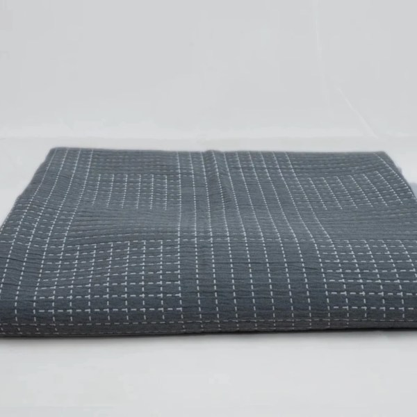 weavia Squares Coverlet , 100% Egyptian cotton, one Size: 220×240