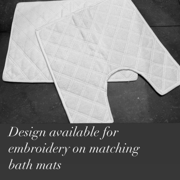 Galerie Tania Matching Bath Set - one design & one size (65 × 35 × 11 cm)