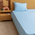 nit-home - EveryDay Solid Flat Sheet Set - Light Blue