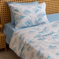 nit-home - Airplane Printed Duvet Cover Set - Blue