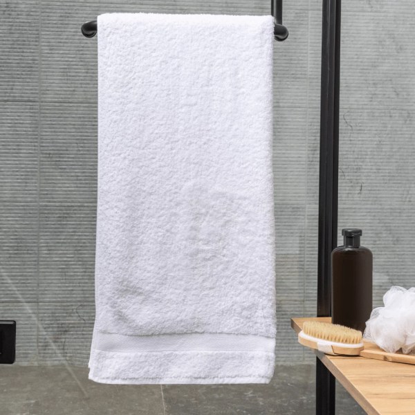 nit-home - Terry Bath Towel Plain - White
