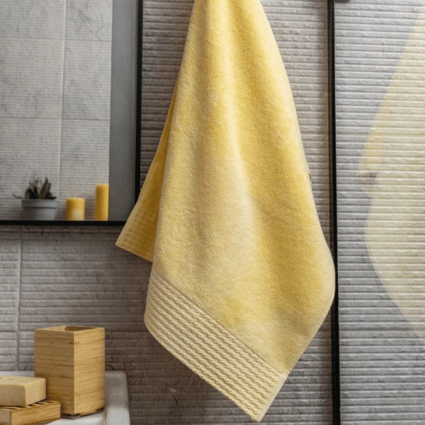 nit-home - Terry Hand Towel Waffle - pale banana