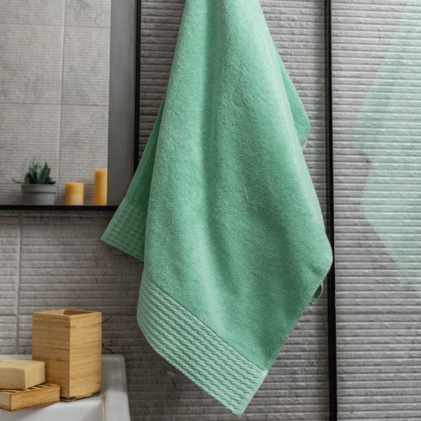 nit-home - Terry Hand Towel Waffle - aquamarina