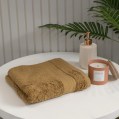 nit-home - Dijon Brown Hand Towel (650 GSM) 100% Egyptian Cotton