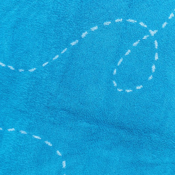 nit-home - Jacquard Terry Hand Towel Fly - Blue