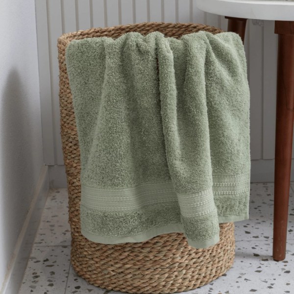 nit-home - Grey Bath Towel (650 GSM) – 100% Egyptian Cotton