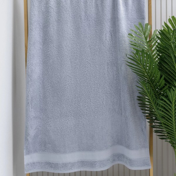 nit-home - Grey Dawn Bath Sheet (650 GSM) – 100% Egyptian Cotton