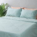 nit-home - Mint Duvet Cover Set – Califorina King – (800 TC) 100% Egyptian Cotton - Waves