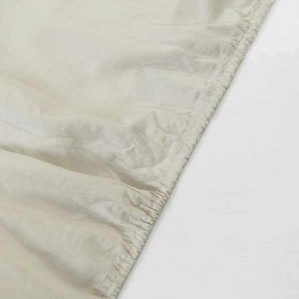 nit home - Fitted Sheet Set plain - Natural Linen - Multiple sizes