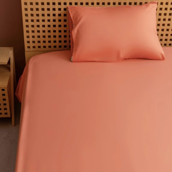 nit home - EveryDay PillowCase Set Solid - Peach