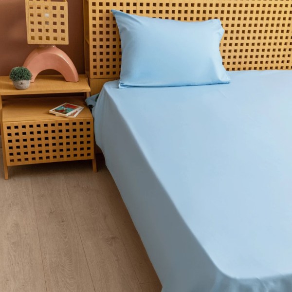 nit home - EveryDay PillowCase Set Solid - Light blue