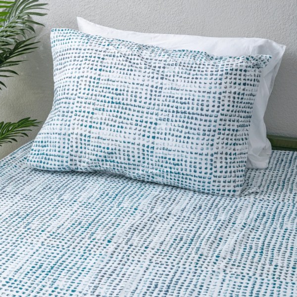 nit home - Blue Flat Sheet – Solid – (300 TC) 100% Egyptian Cotton - Multiple sizes