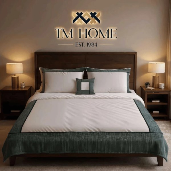TM home - Exquisite Embroidered Bedding Set - Multiple sizes - Multiple colors