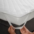 TM home - Terry Cotton Mattress Protector – Waterproof, Breathable, and Ultra-Soft Comfort - Multiple sizes