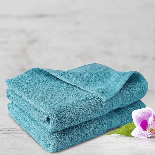 TM home - Luxury Turquoise Towel 100x200 - Elegance & Comfort for Your Home