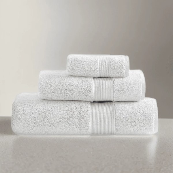 TM home - Premium White Towel Collection - Experience Hotel-Level Softness - Multiple sizes