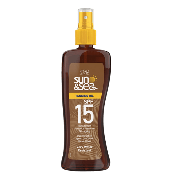 Eva Sun & Sea Tanning Oil 15 Spf - 200 ml