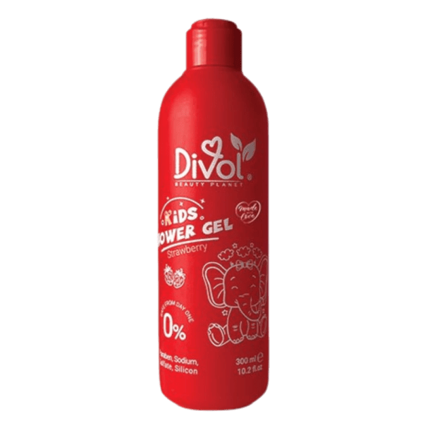 Divol Kids Shower Gel Strawberry - 300 ml